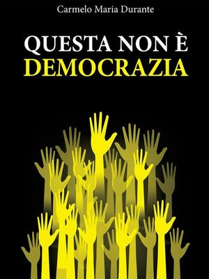 cover image of Questa non è democrazia